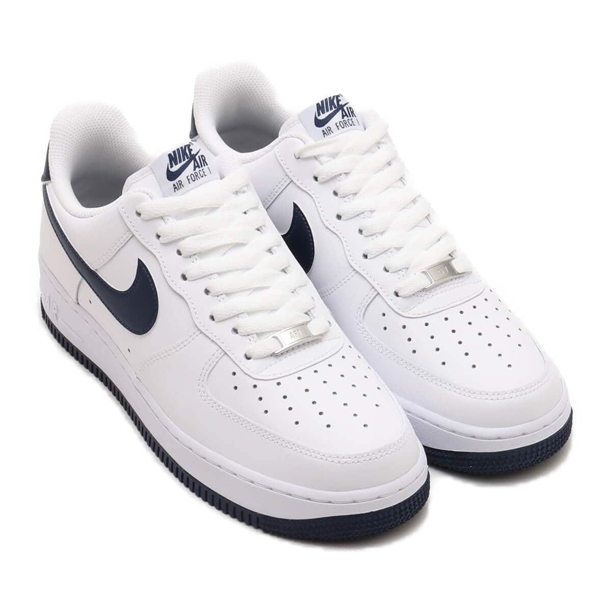 NIKE AIR FORCE 1 '07 WHITE/MIDNIGHT NAVY-WHITE （ナイキ エア