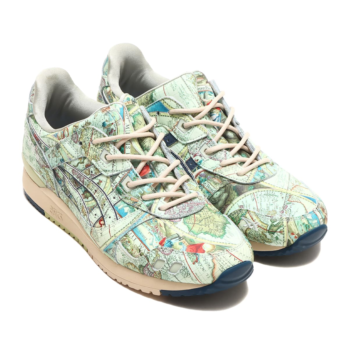 asics GEL-LYTE III OG AGED MAP ICE GREEN/MIDNIGHT BLUE（アシックス