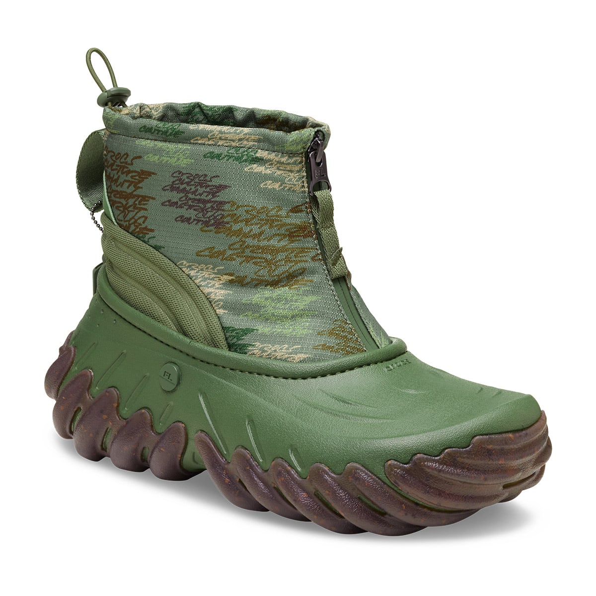 crocs FL X Crocs Echo Boot Army Green（クロックス FL X クロックス