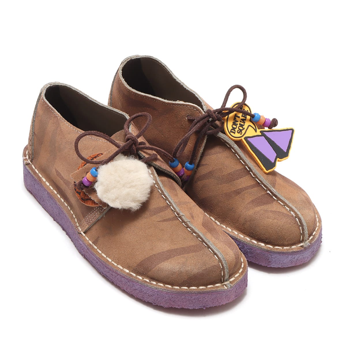 Clarks Desert Trek. Brown Multi BROWN（クラークス デザート