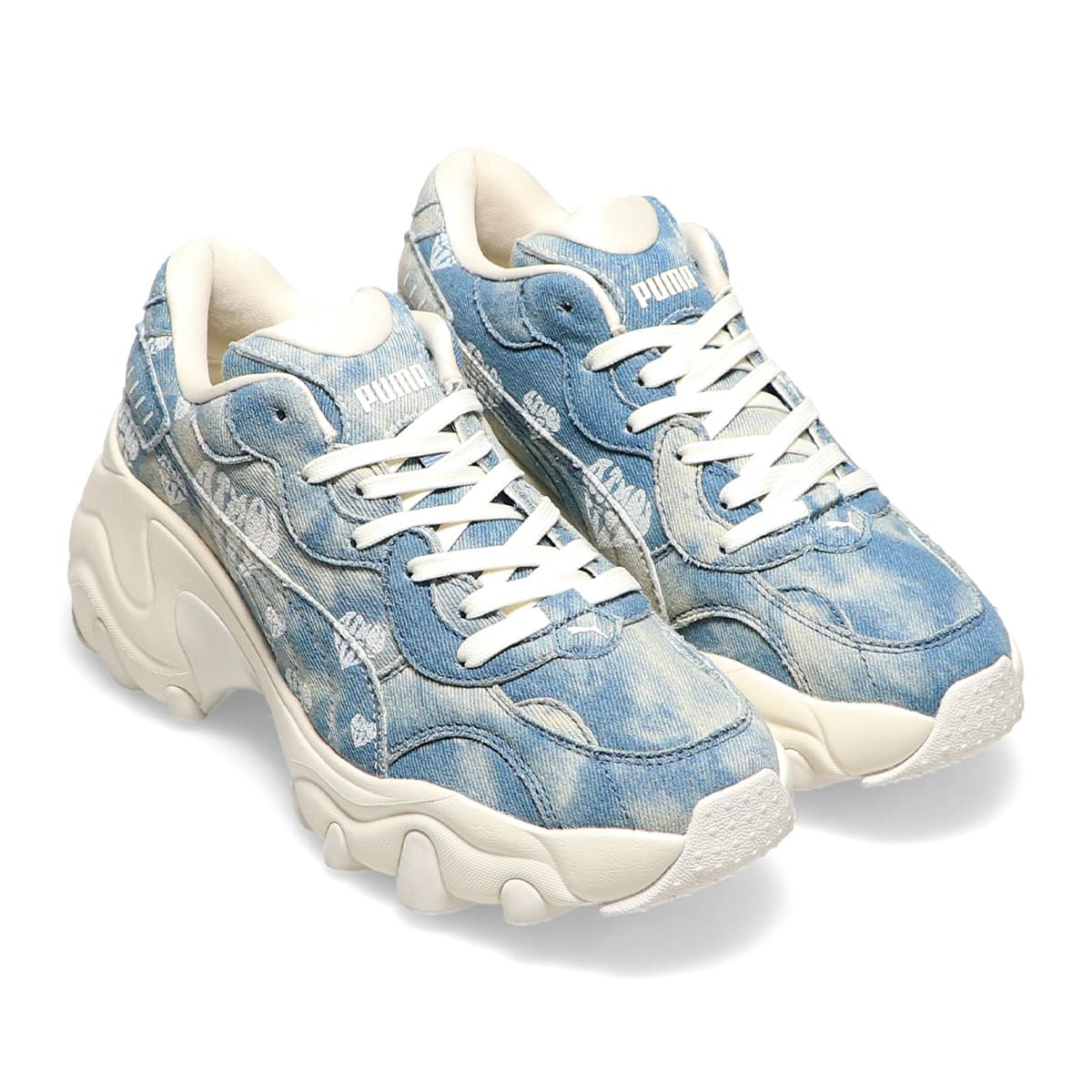 PUMA PULSAR DENIM ATMOS PINK DEEP DIVE-WAR（プーマ パルサー デニム