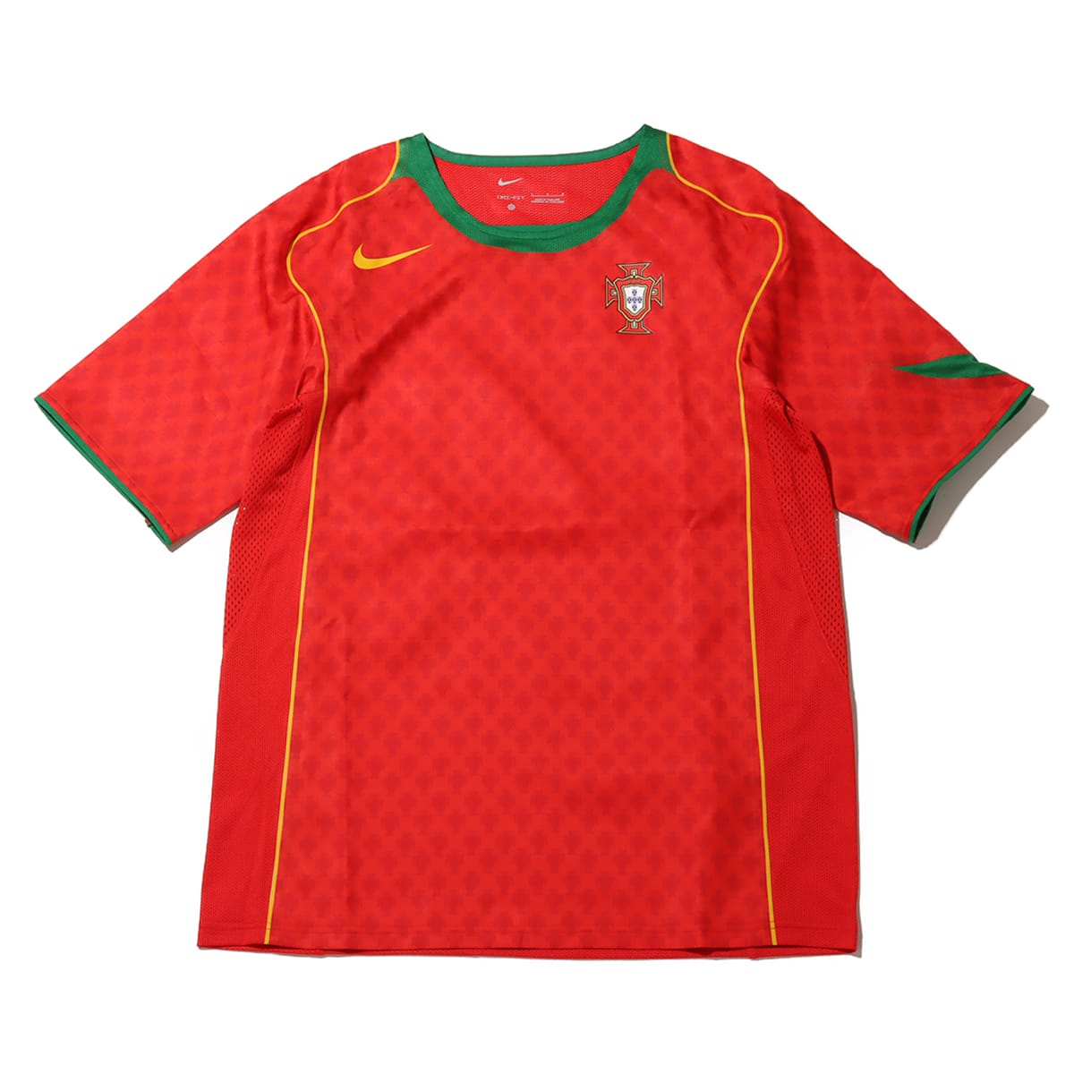 NIKE PORTUGAL M 2004 REISSUE SOCCER REPLICA JERSEY SPORT RED/PINE