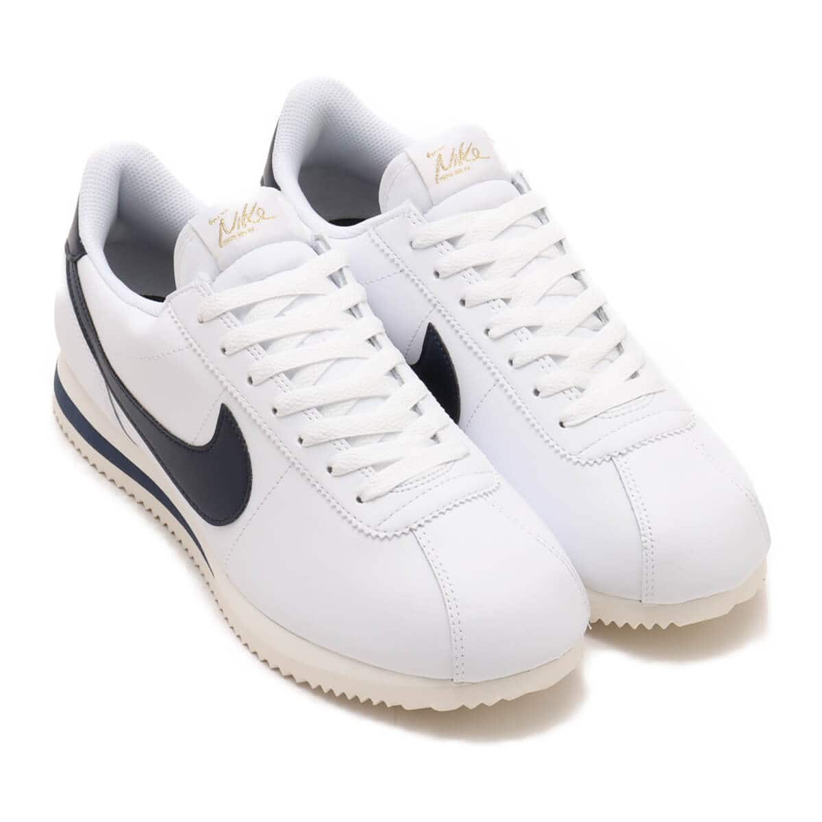 NIKE W CORTEZ OLY WHITE/OBSIDIAN-SAIL-METALLIC GOLD （ナイキ