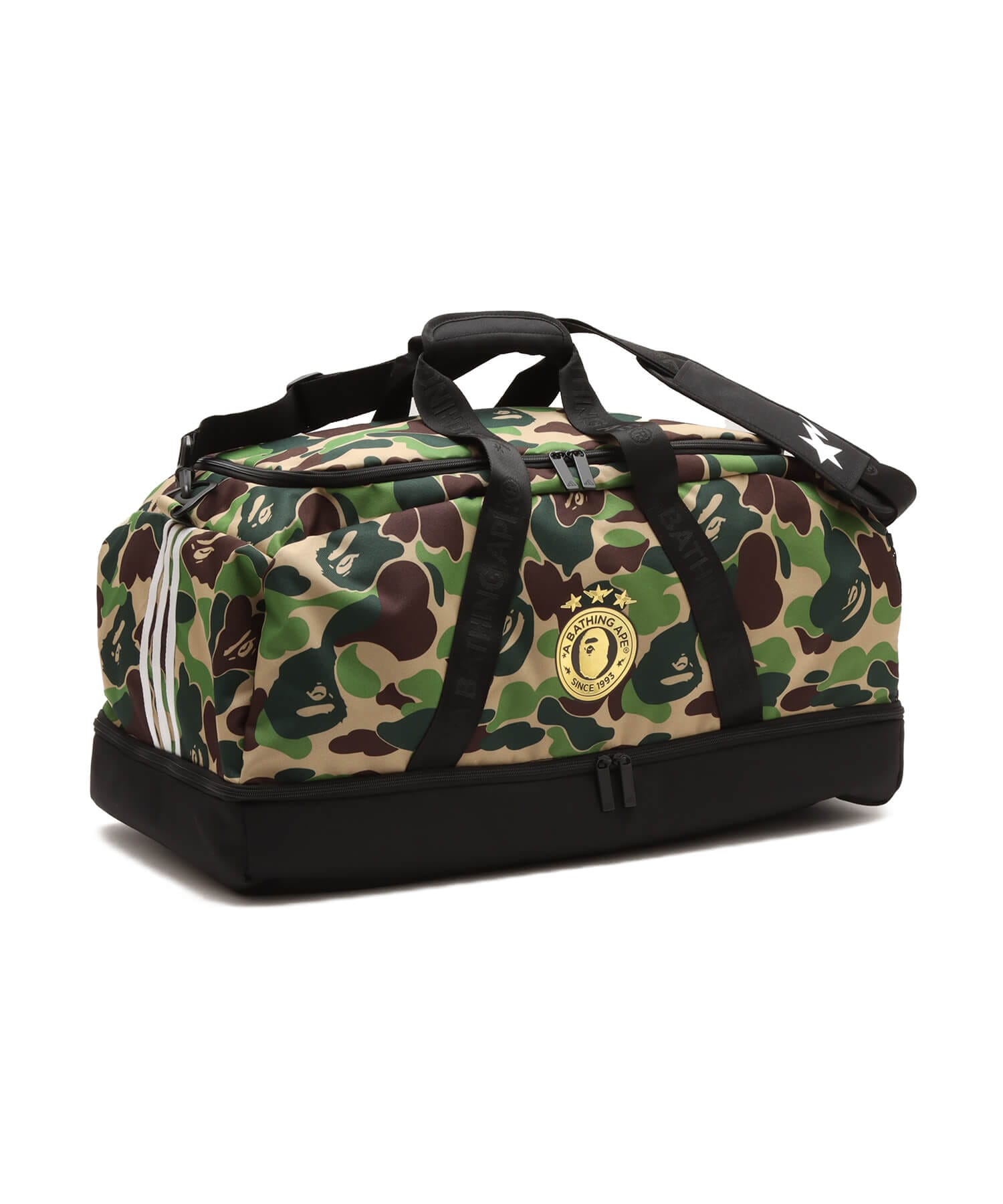 adidas BAPE DUFFLE BAG クルーグリーン（アディダス ベイプ ダッフル