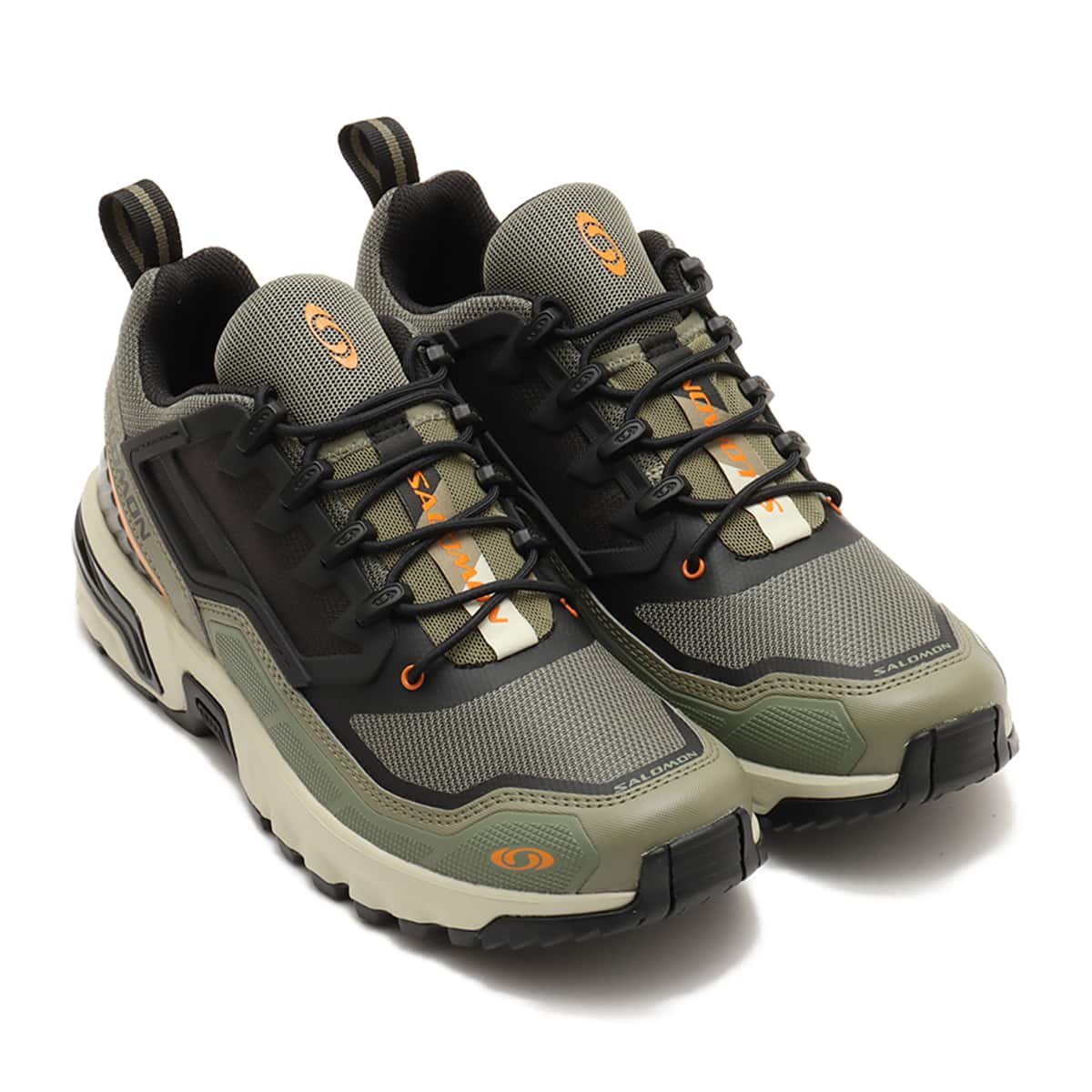 SALOMON ACS + FT Deep Lichen Green / Black / Marmalade （サロモン