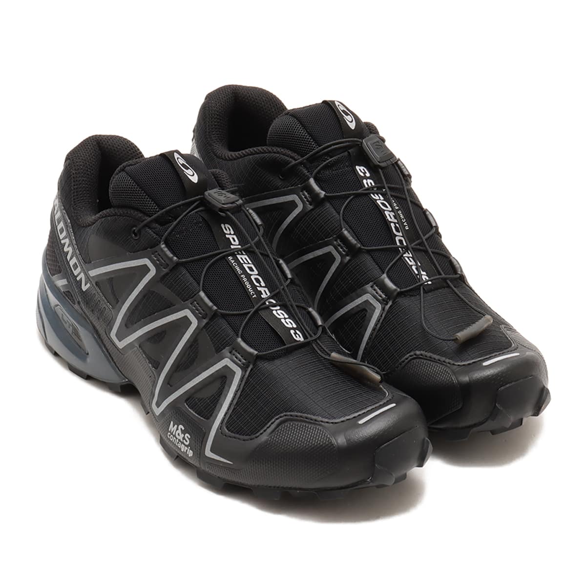 SALOMON SPEEDCROSS 3 NIGHT Black/Turbulence/Ftw Silver（サロモン