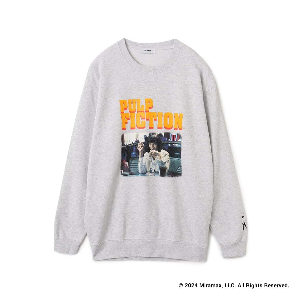 GOOD ROCK SPEED x atmos PULP FICTION Sweatshirt GRAY （グッド