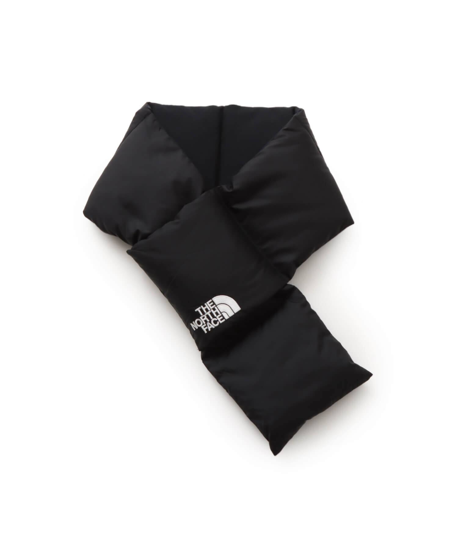 THE NORTH FACE Nuptse Muffler ブラック（ザ・ノース・フェイス