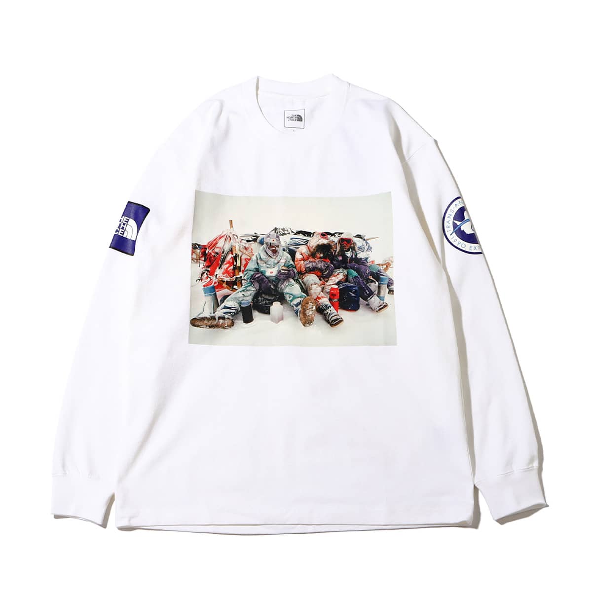 THE NORTH FACE L/S TRANS ANTARCTICA TEE ホワイト 22FW-I（ザ