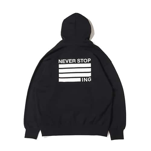 THE NORTH FACE NEVER STOP ING CREW BLACK（ザ・ノース・フェイス