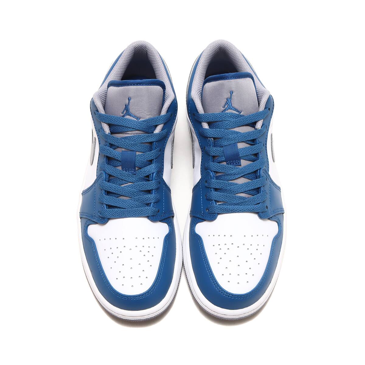 JORDAN BRAND AIR JORDAN 1 LOW TRUE BLUE/CEMENT GREY-WHITE 23SP-I