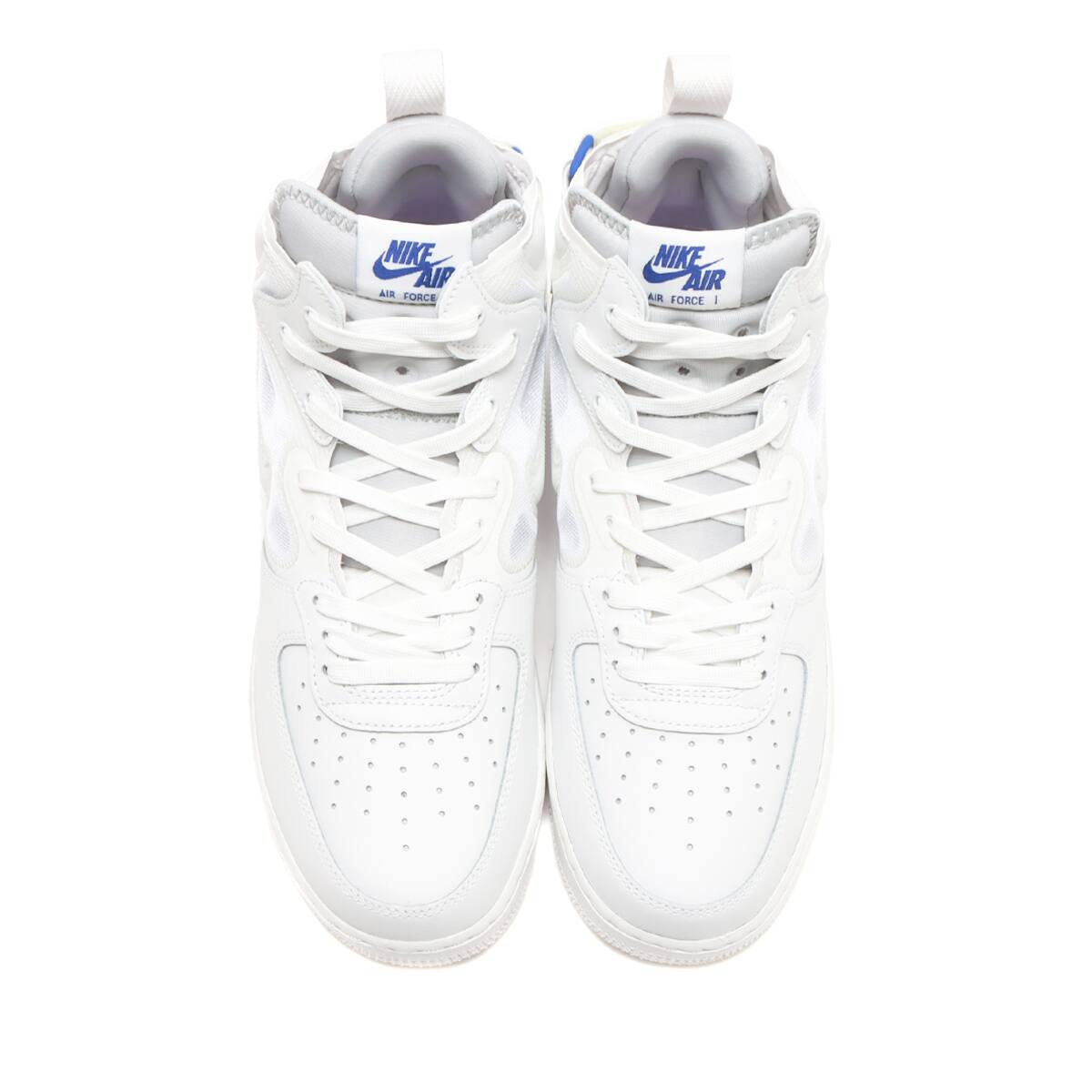 NIKE AIR FORCE 1 MID REACT SUMMIT WHITE/SUMMIT WHITE-GREY FOG 22FA