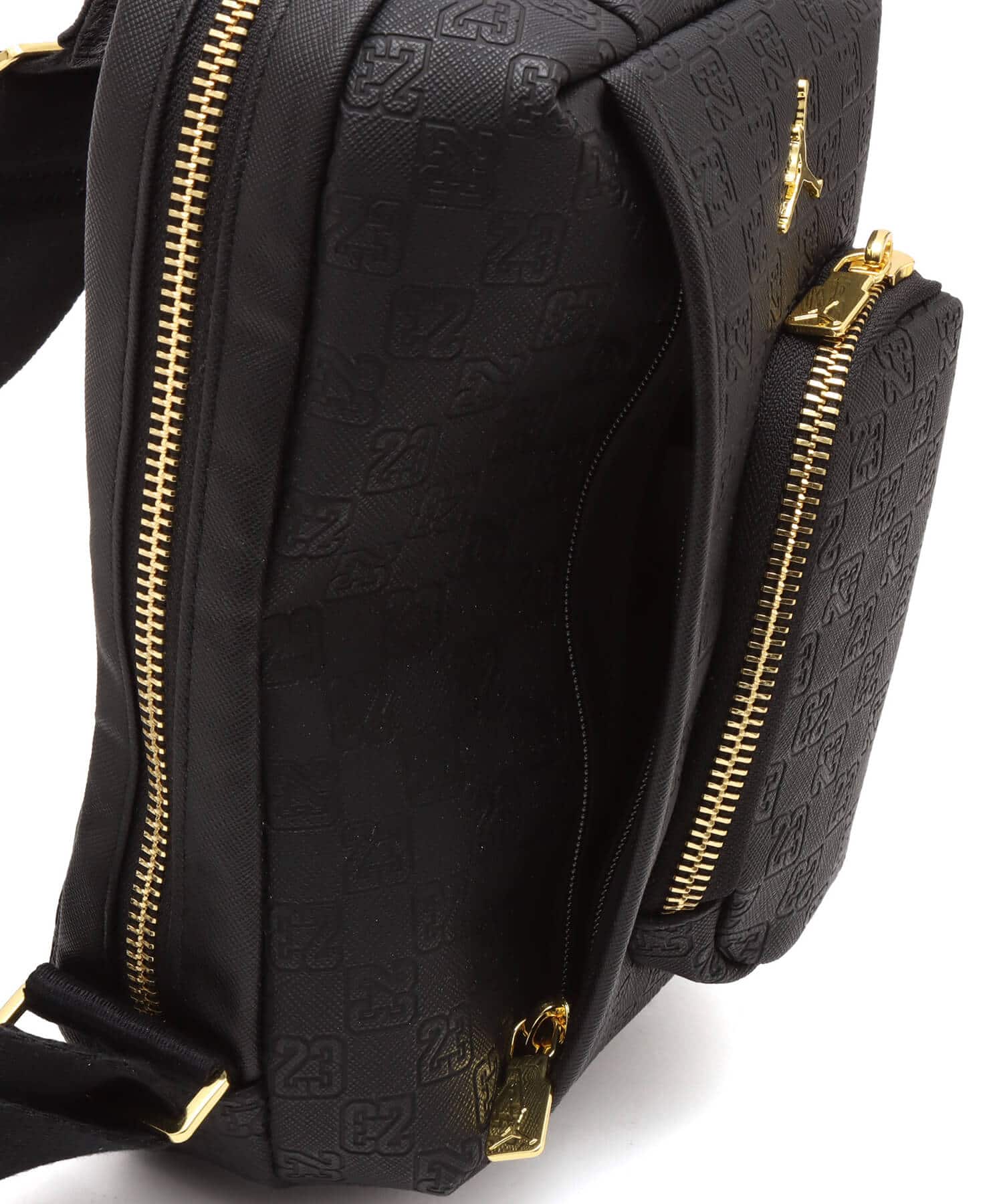 JORDAN BRAND JAM MONOGRAM SLING BAG BLACK（ジョーダン ブランド JHM