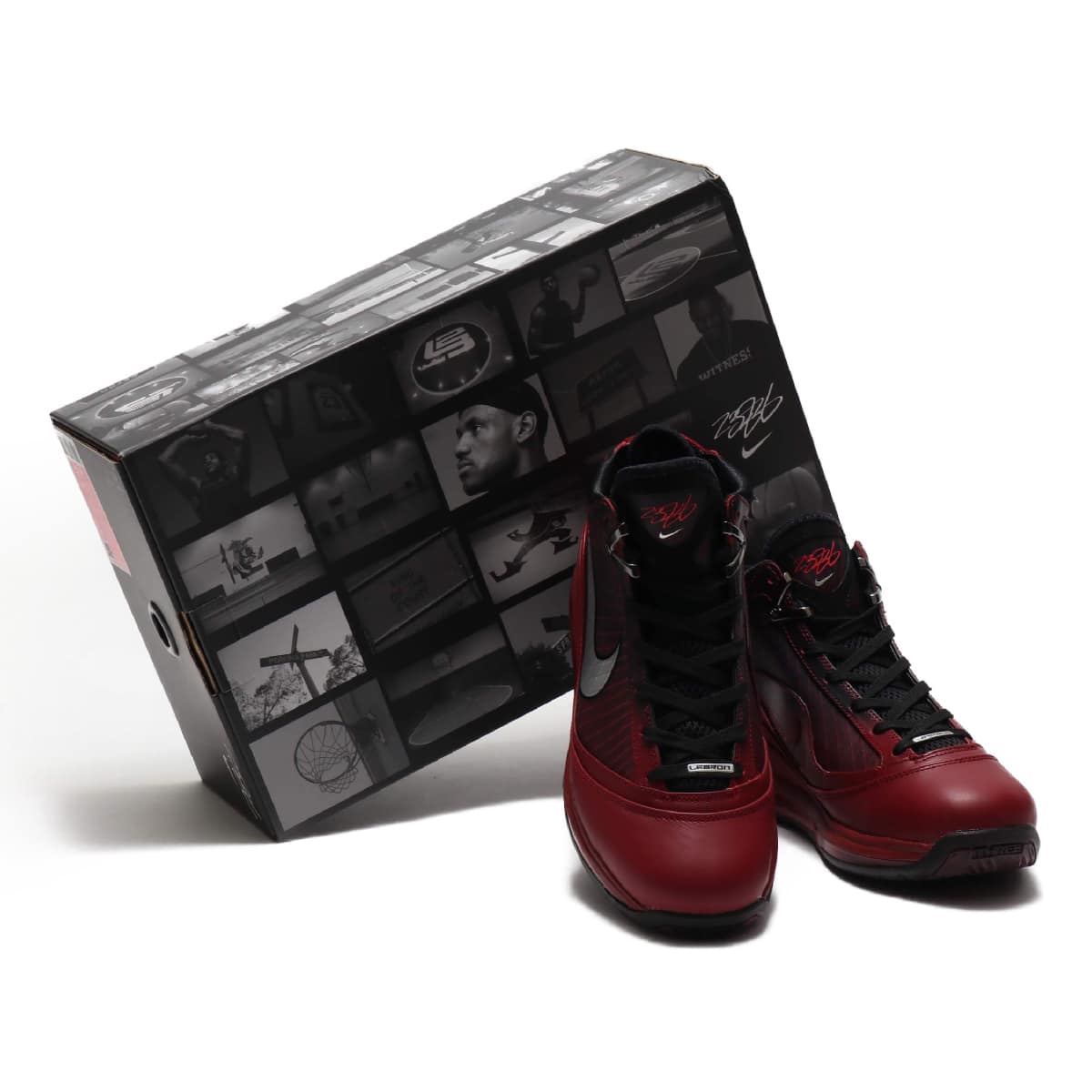 NIKE LEBRON VII QS TEAM RED/METALLIC SILVER-BLACK-HOT RED 19HO-S