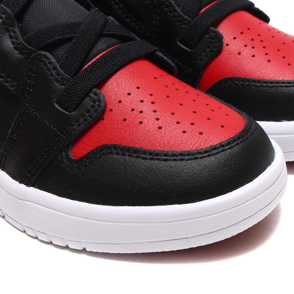 JORDAN BRAND JORDAN 1 LOW ALT PS BLACK/GYM RED-WHITE 23SU-I