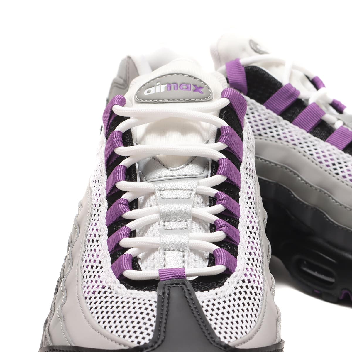 NIKE W AIR MAX 95 BLACK/DISCO PURPLE-PEARL GREY 23FA-I（ナイキ