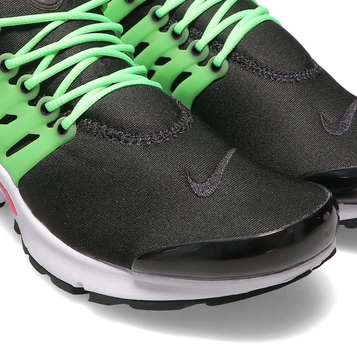 NIKE AIR PRESTO BLACK/HYPER PINK-WHITE-GREEN STRIKE 21SU-I（ナイキ