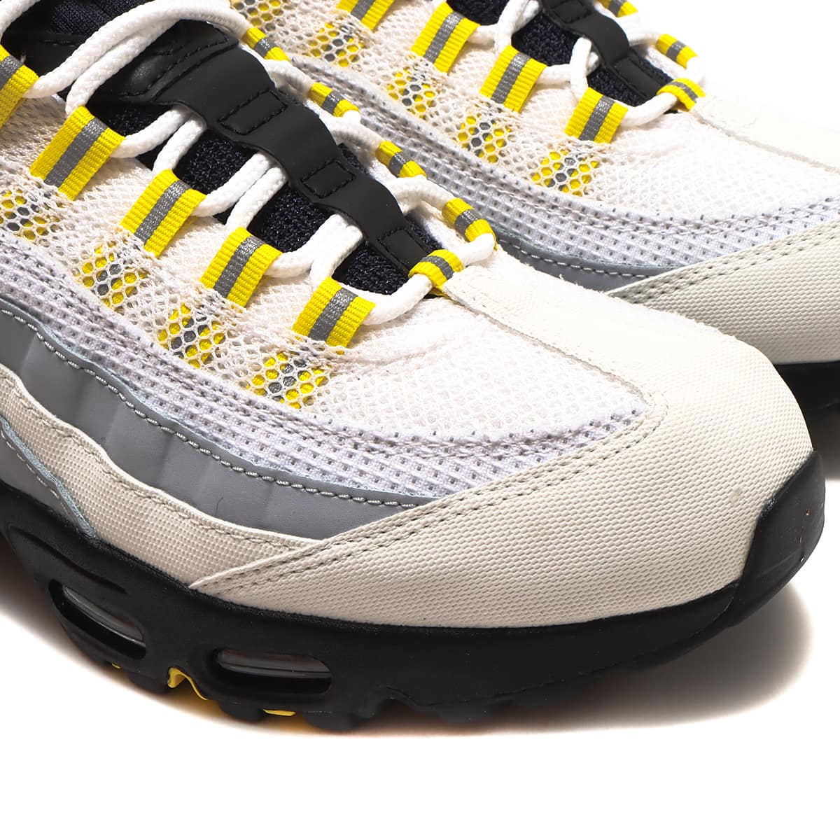 NIKE AIR MAX 95 ESSENTIAL WHITE/TOUR YELLOW-BLACK-WOLF GREY 22HO-I