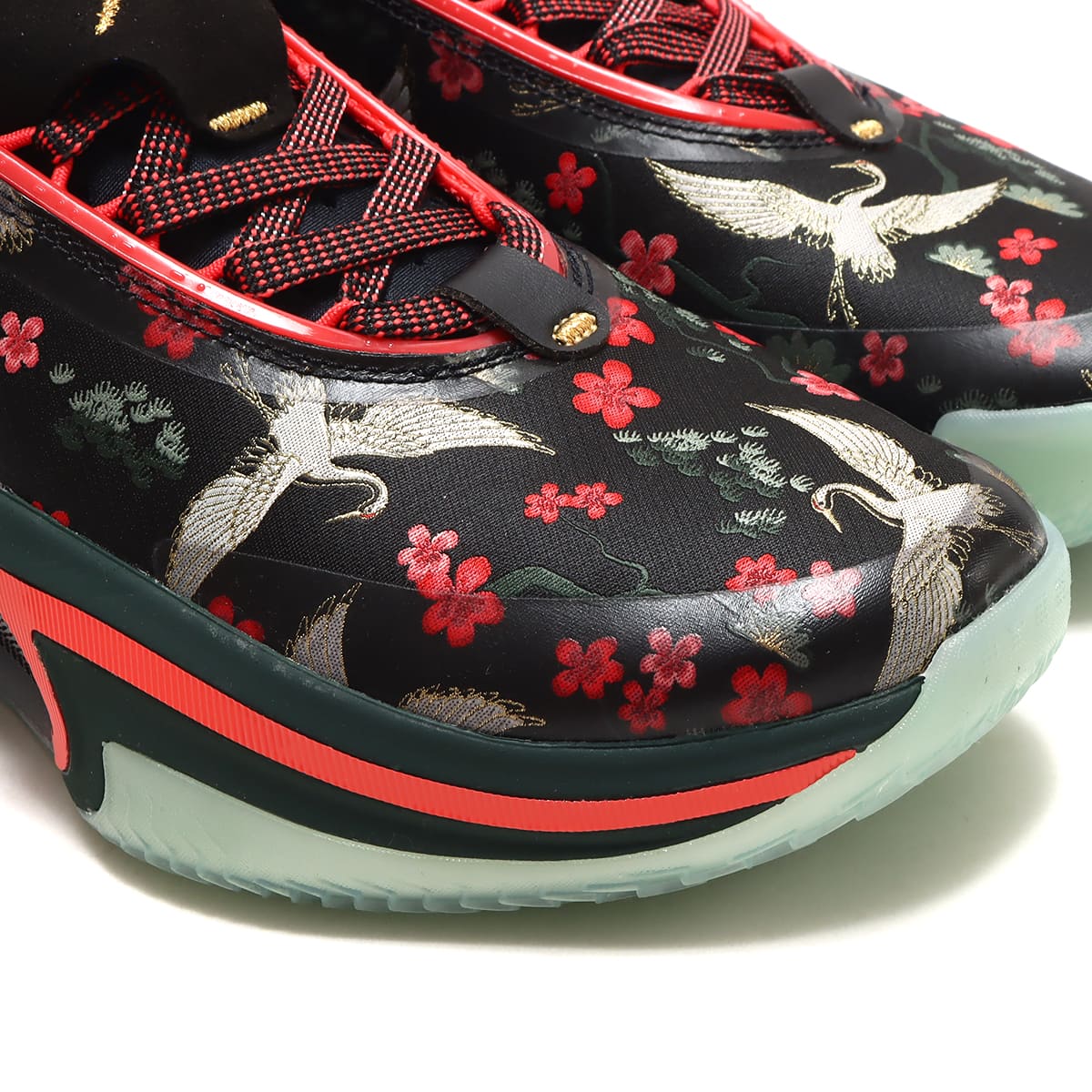 JORDAN BRAND AIR JORDAN XXXVI RUI PF BLACK/METALLIC GOLD-JADE