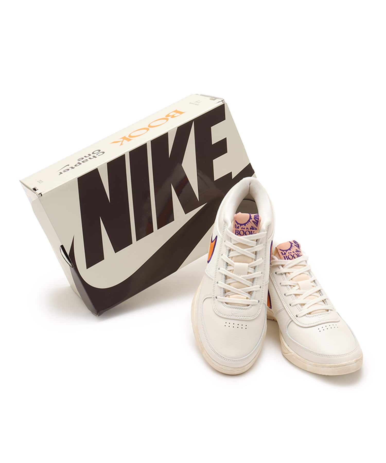 NIKE BOOK 1 EP SAIL/CLAY ORANGE-COURT PURPLE（ナイキ ブック 1 EP