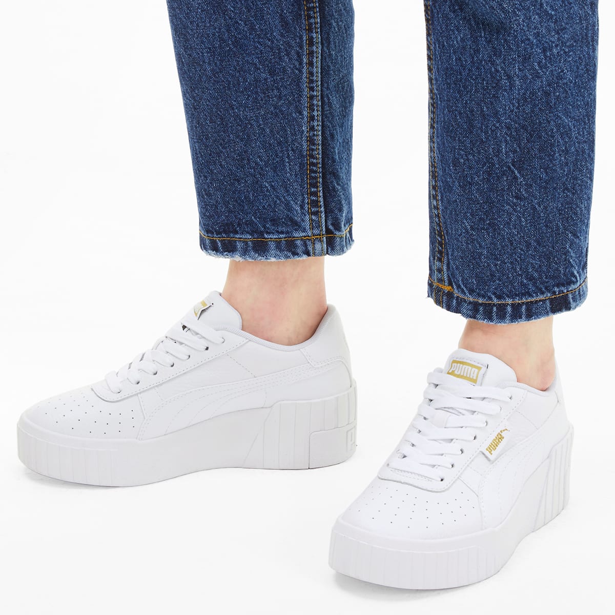 PUMA CALI WEDGE WNS WHITE（プーマ カリ ウェッジ ウィメンズ