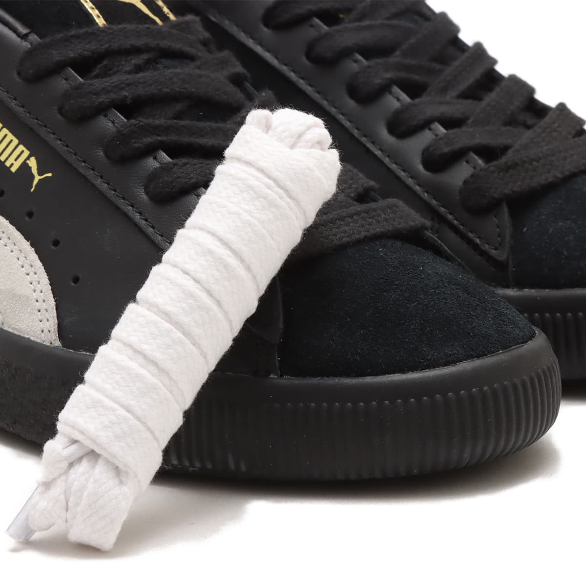 PUMA SUEDE VTG ATMOS PUMA BLACK-PUMA WHITE（プーマ スエード
