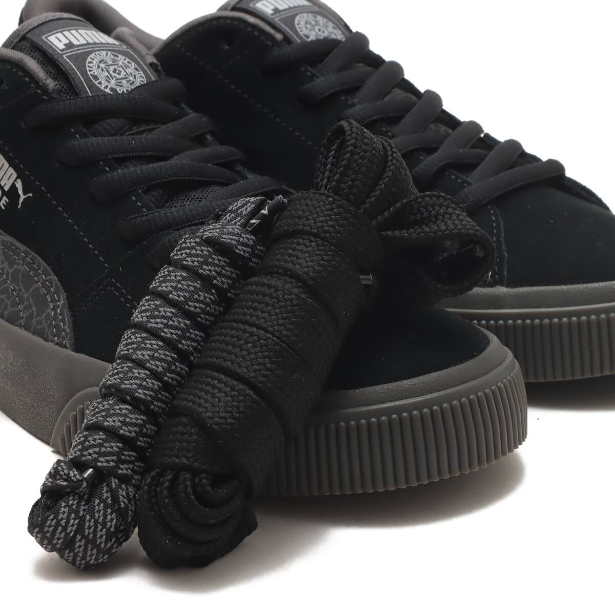 PUMA SUEDE SKATE NITRO DIASPORA PUMA BLACK（プーマ スエード