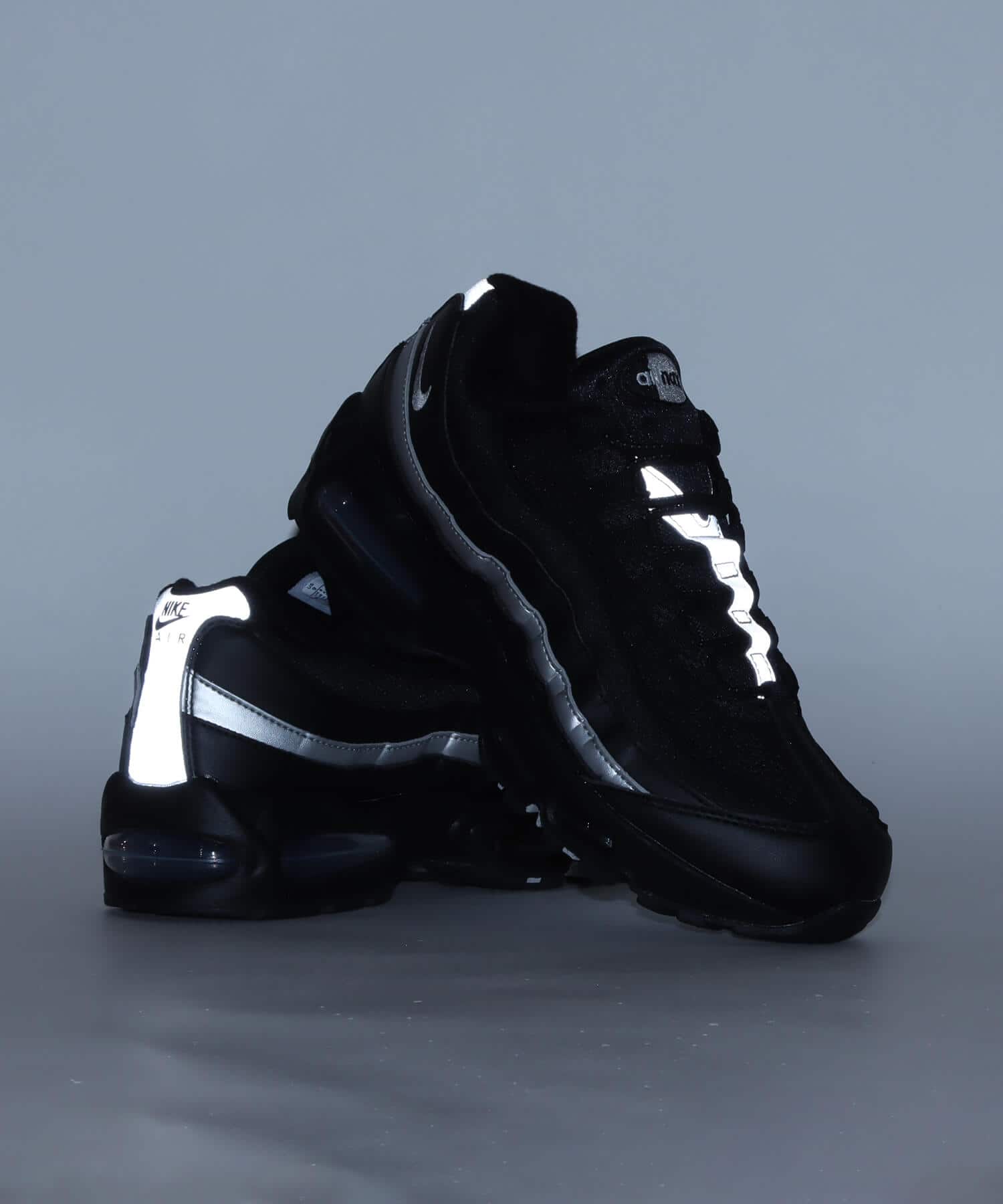 NIKE AIR MAX 95 BIG BUBBLE BLACK/METALLIC SILVER-BLACK-WHITE