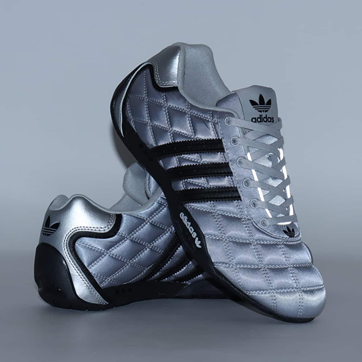 adidas ADIRACER LO W SILVER METALLIC/CORE BLACK/GRAY TWO