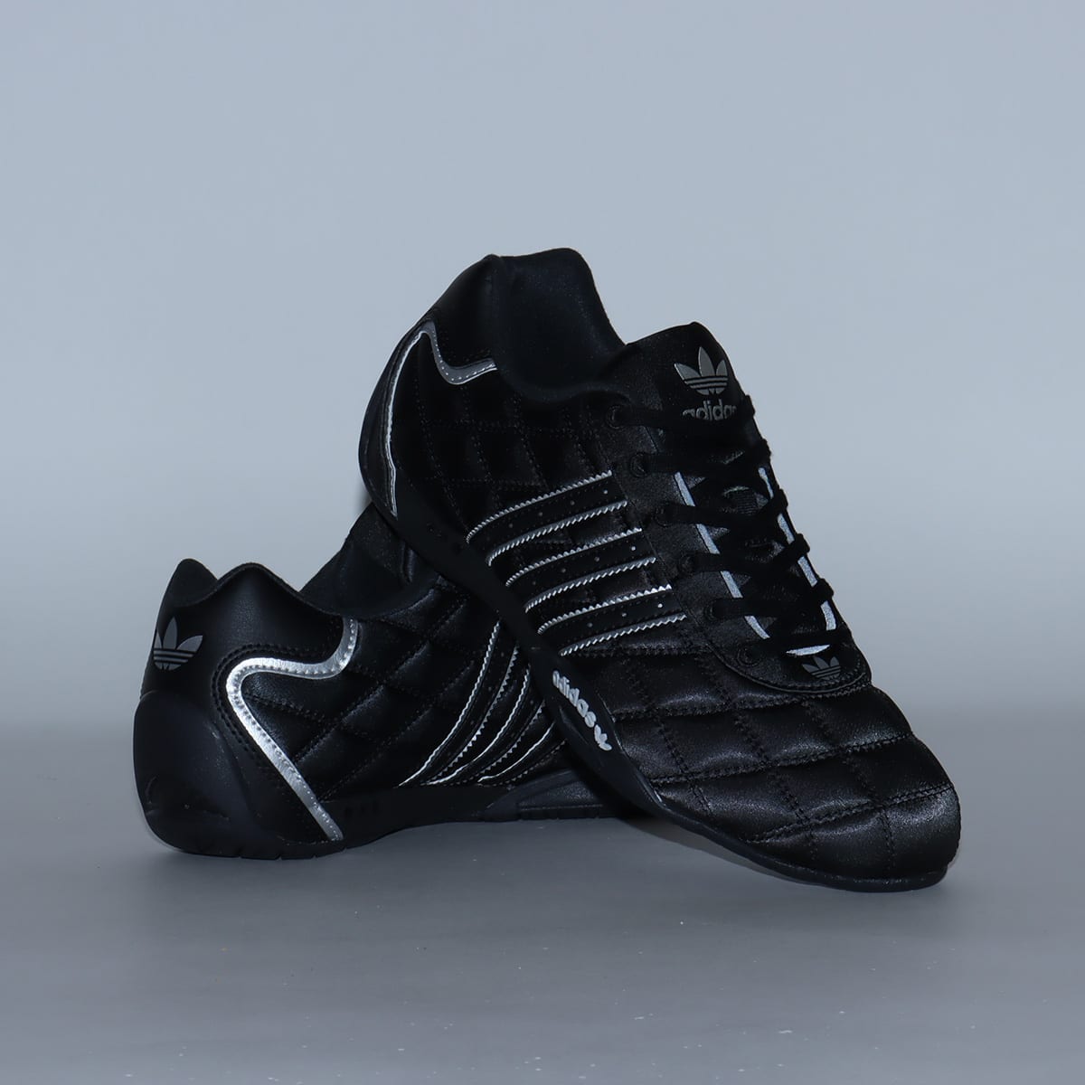 adidas ADIRACER LO W CORE BLACK/CORE BLACK/SILVER METALLIC