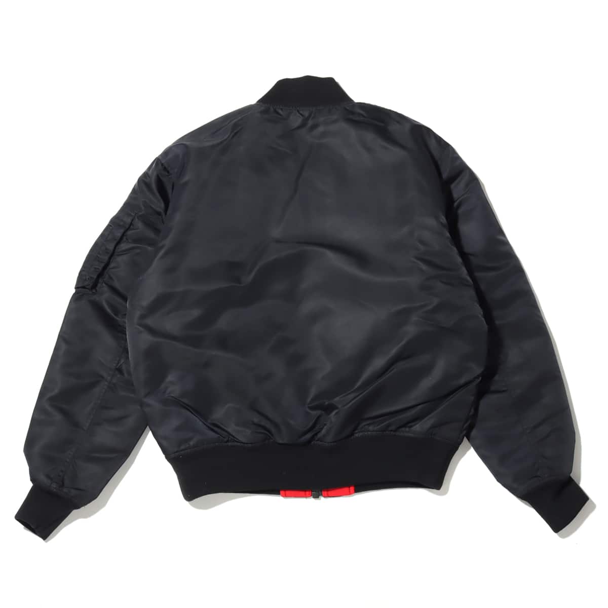 JORDAN BRAND AS M J FLT MA-1 JKT BLACK/GYM RED 21SP-I（ジョーダン