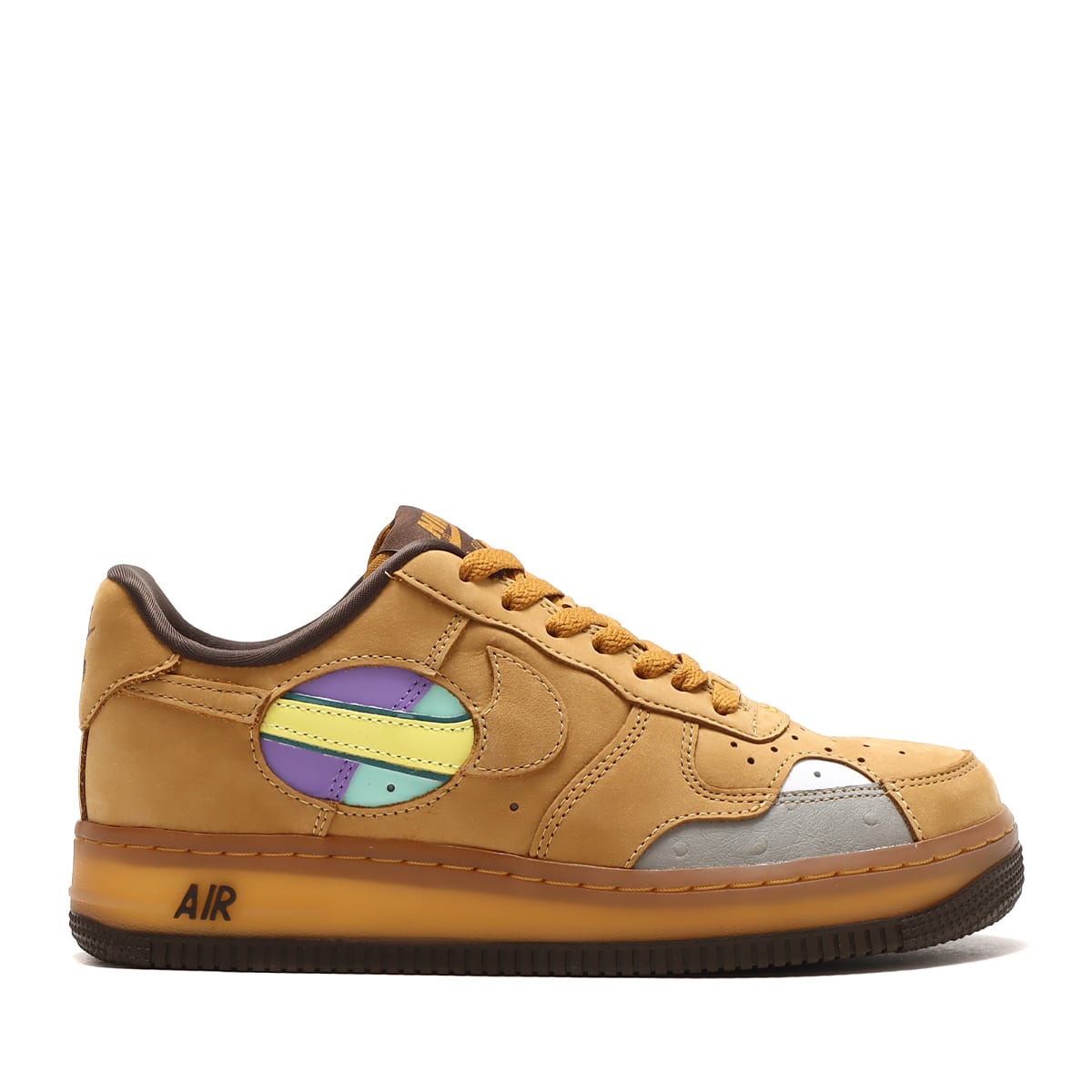 NIKE WMNS AIR FORCE 1 '07 LX WHEAT/WHEAT-DARK MOCHA 22HO-I（ナイキ
