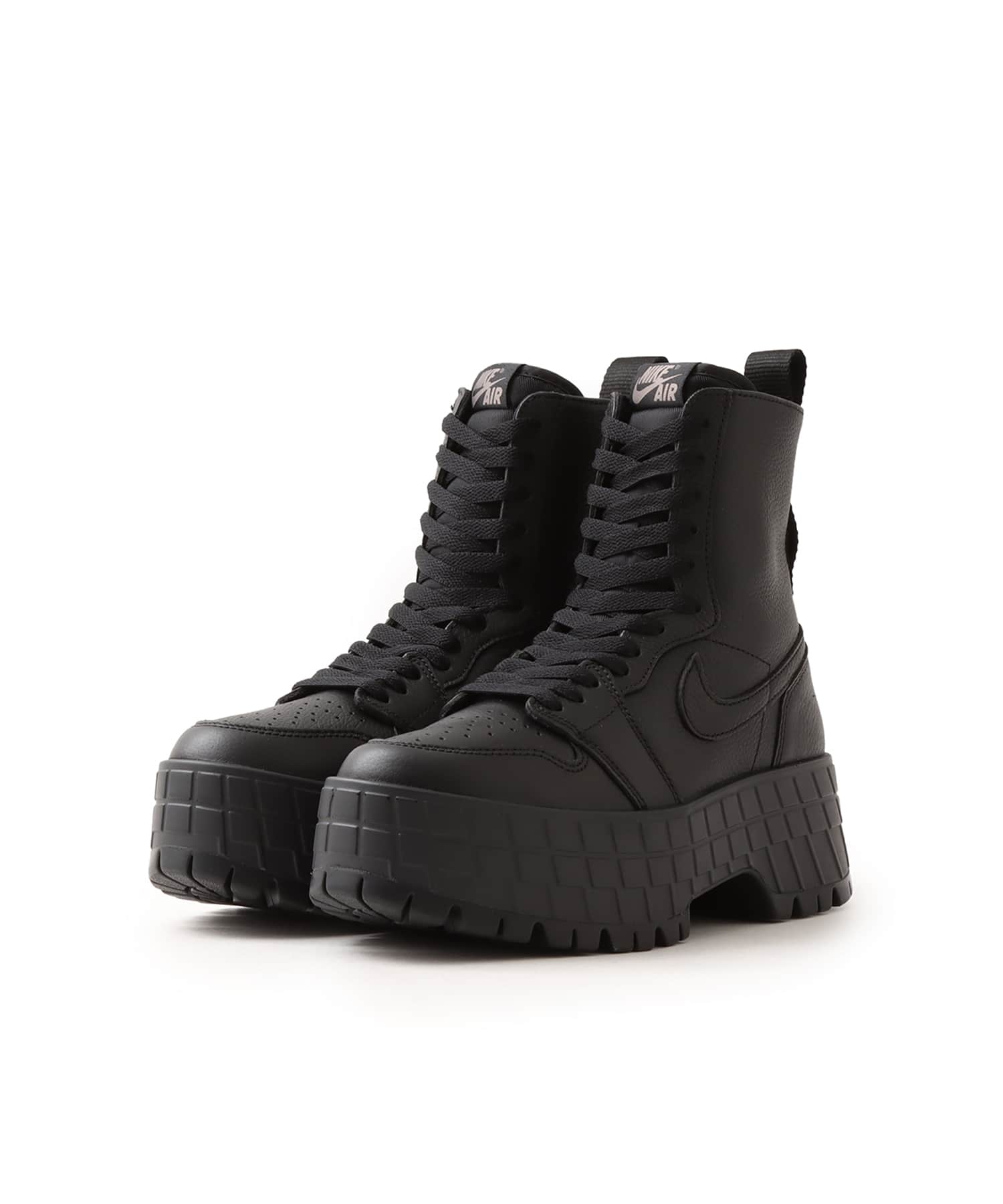 JORDAN BRAND WMNS AIR JORDAN 1 BROOKLYN BLACK/FLAT PEWTER-BLACK