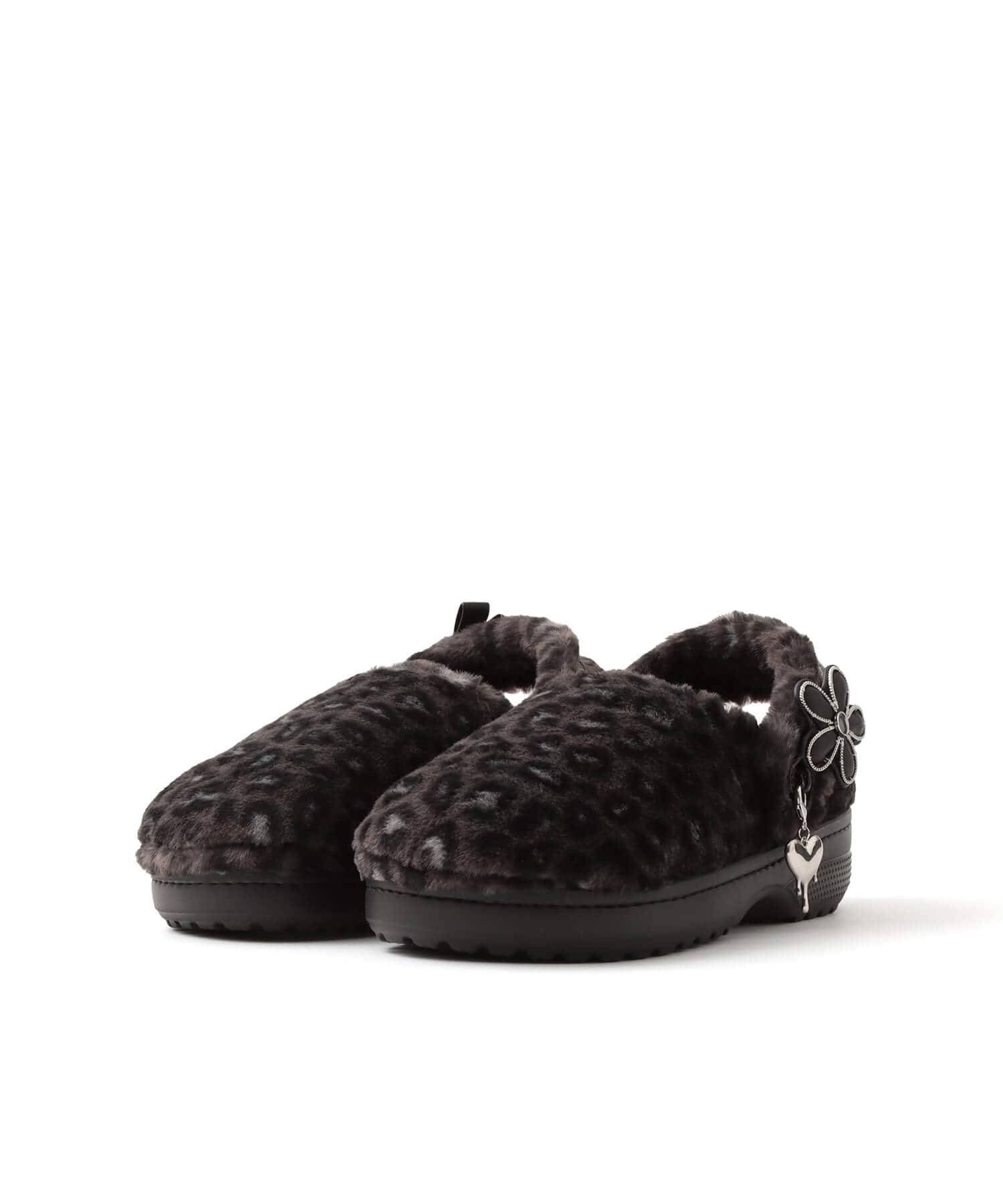 crocs Cl Unfurgettable Leopard Clog Black/Leopard（クロックス