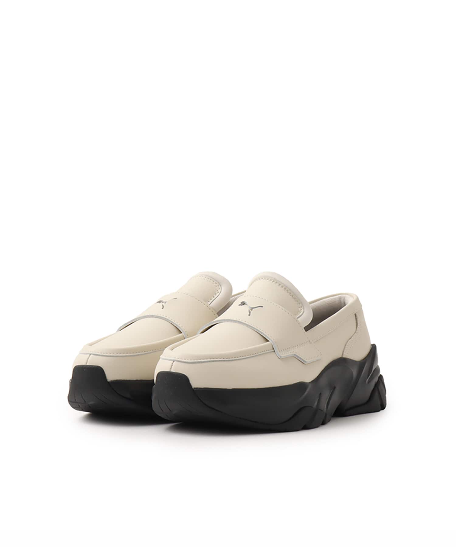 PUMA LOAFYR WNS ALPINE SNOW-PUMA BLACK（プーマ ローファー