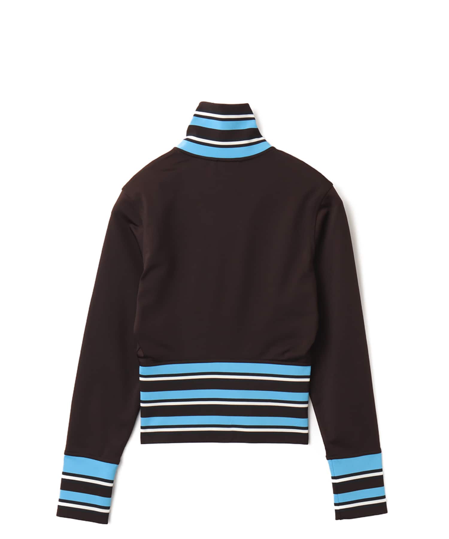 adidas VINTAGE TRACK TOP HIGH KNITTED RIBS オーロラコーヒー