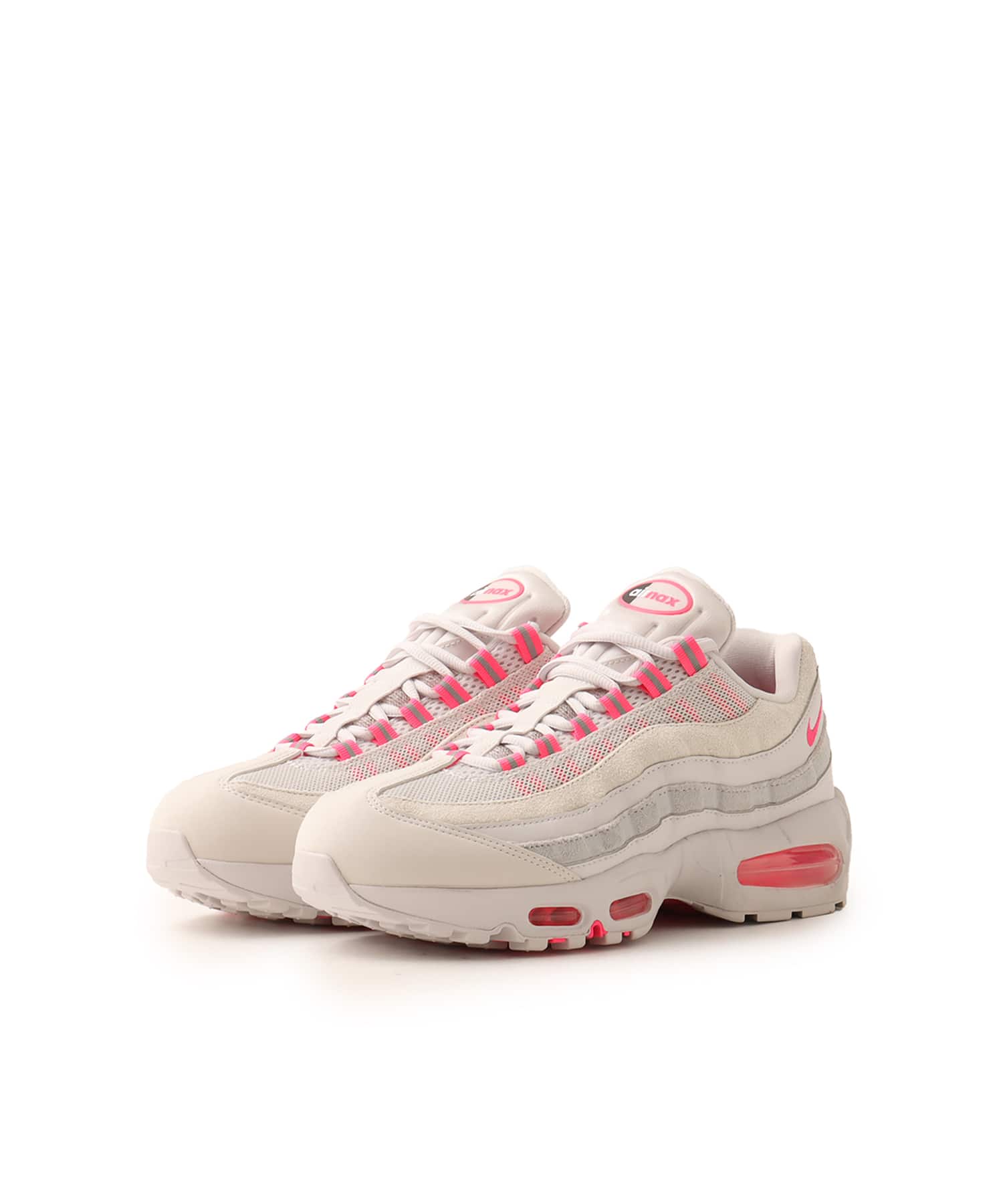 NIKE W AIR MAX 95 VAST GREY/HYPER PINK-PURE PLATINUM（ナイキ