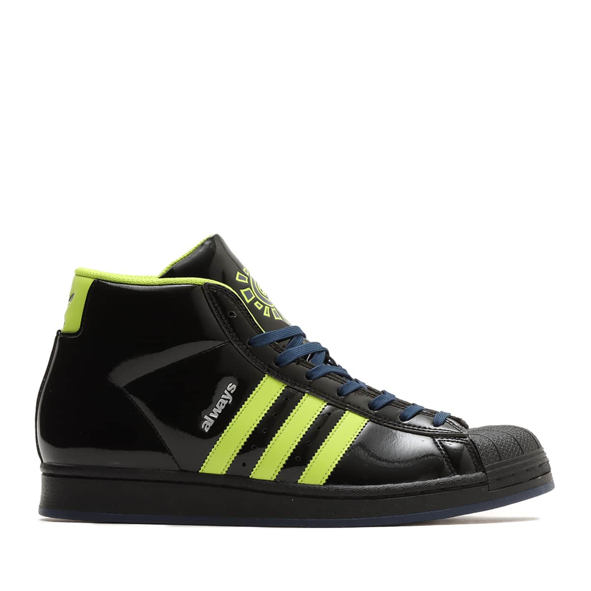 adidas PRO MODEL X ALWAYS CORE BLACK/SEMI SOLAR SLIME/COLLEGE NAVY