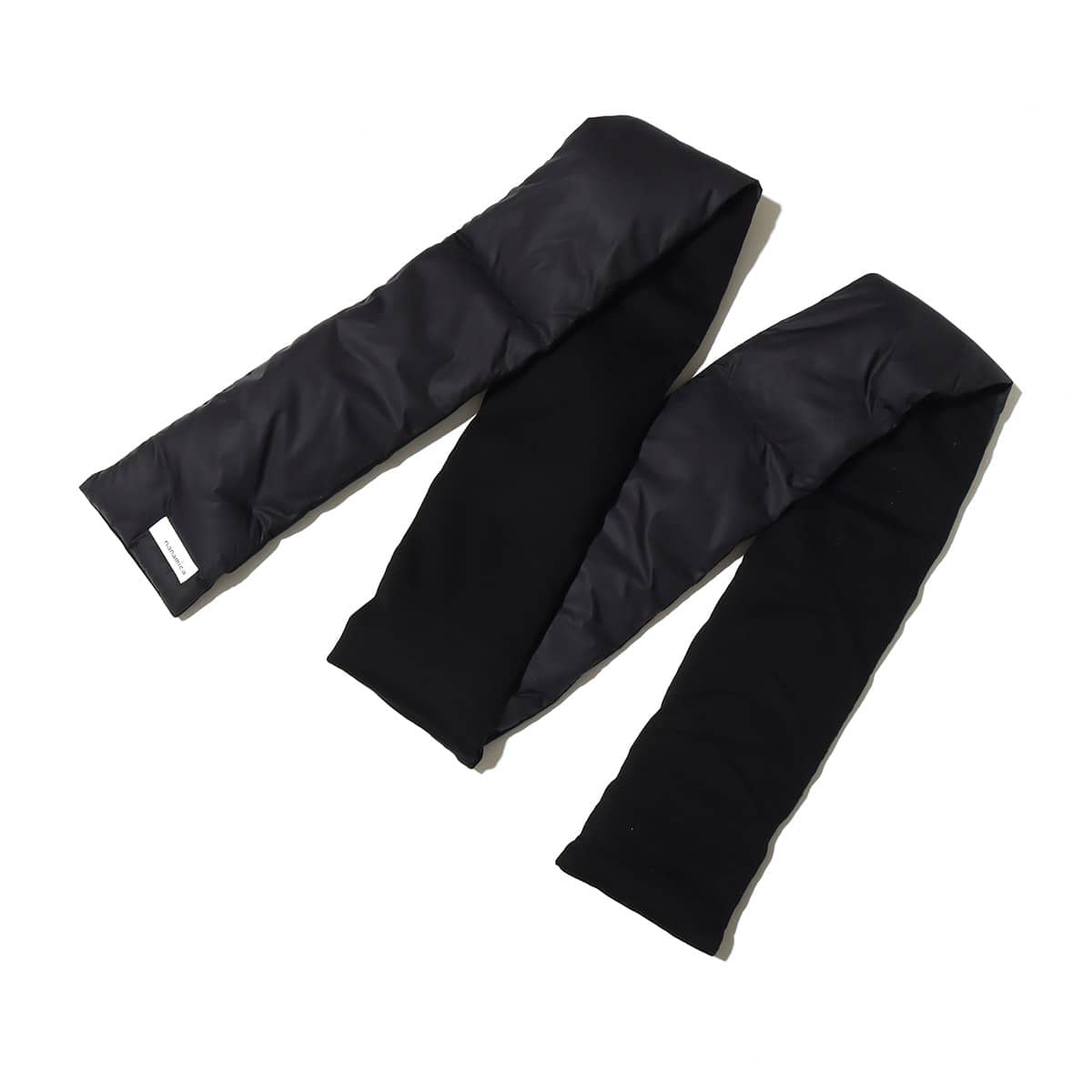 nanamica Down Muffler BLACK（ナナミカ ダウン マフラー-ブラック