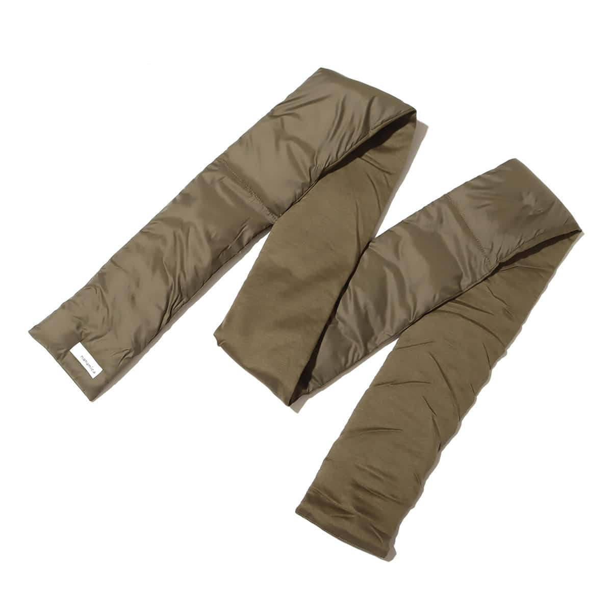 nanamica Down Muffler KHAKI（ナナミカ ダウン マフラー-カーキ