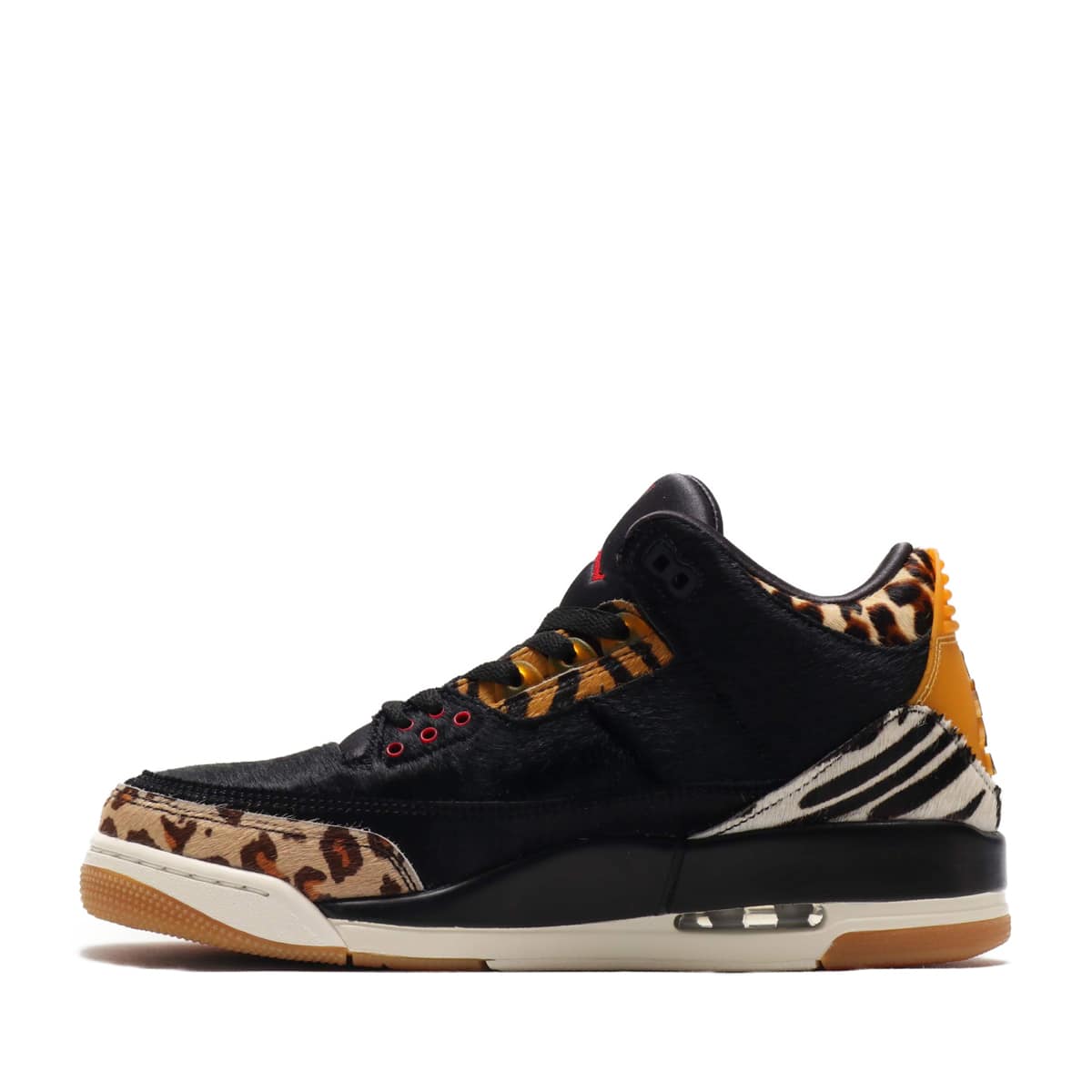 JORDAN BRAND AIR JORDAN 3 RETRO SE BLACK/MULTI-COLOR-DARK MOCHA