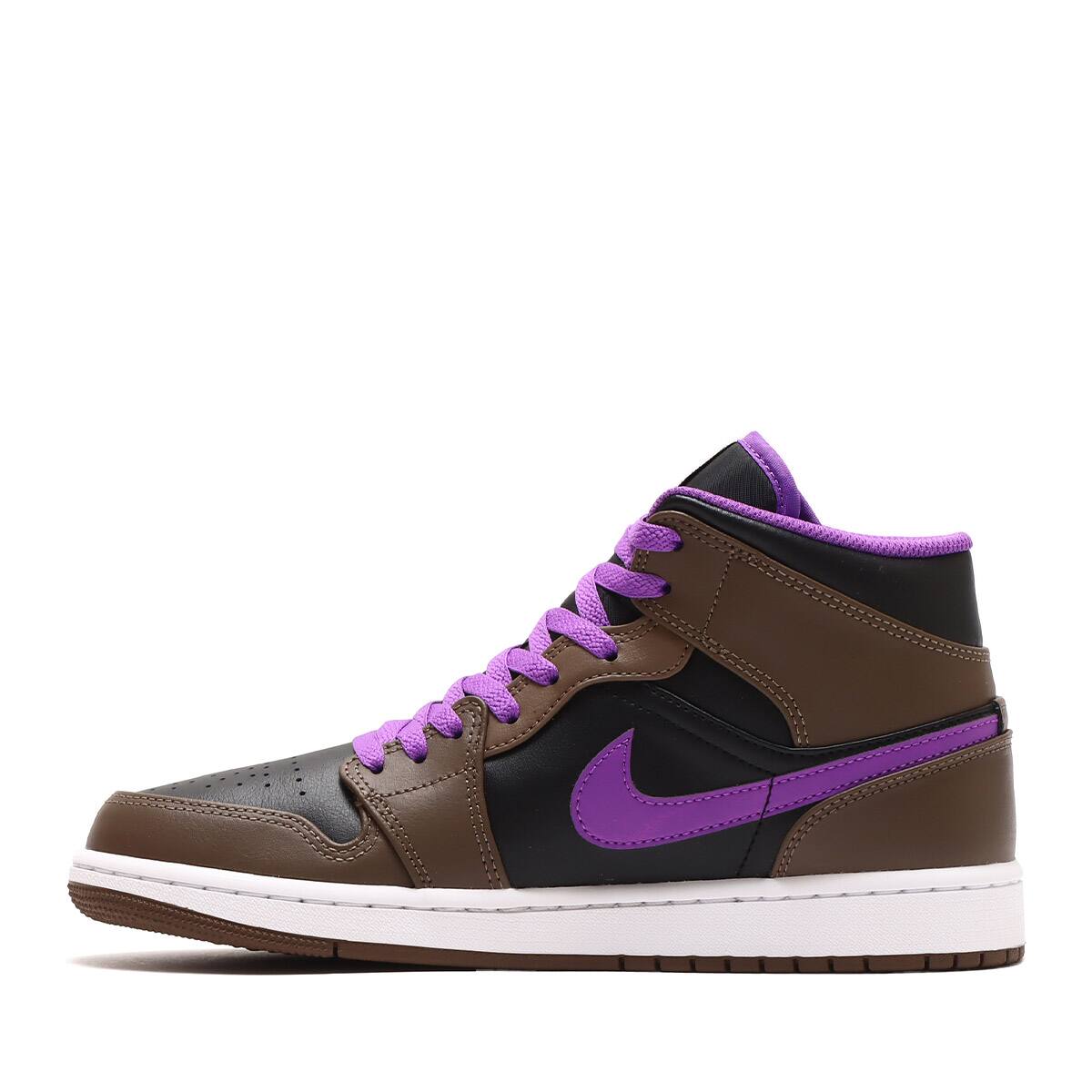 JORDAN BRAND AIR JORDAN 1 MID PALOMINO/WHITE-WILD BERRY 23SP-I