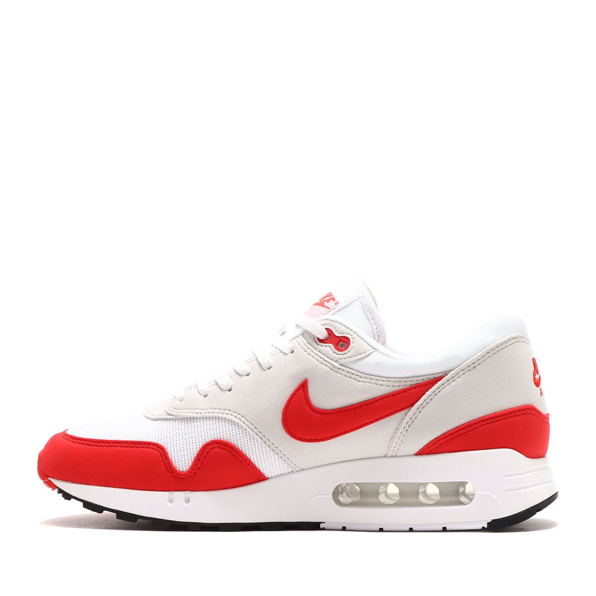 NIKE AIR MAX 1 '86 OG WHITE/UNIVERSITY RED-LT NEUTRAL GREY 23SP-S