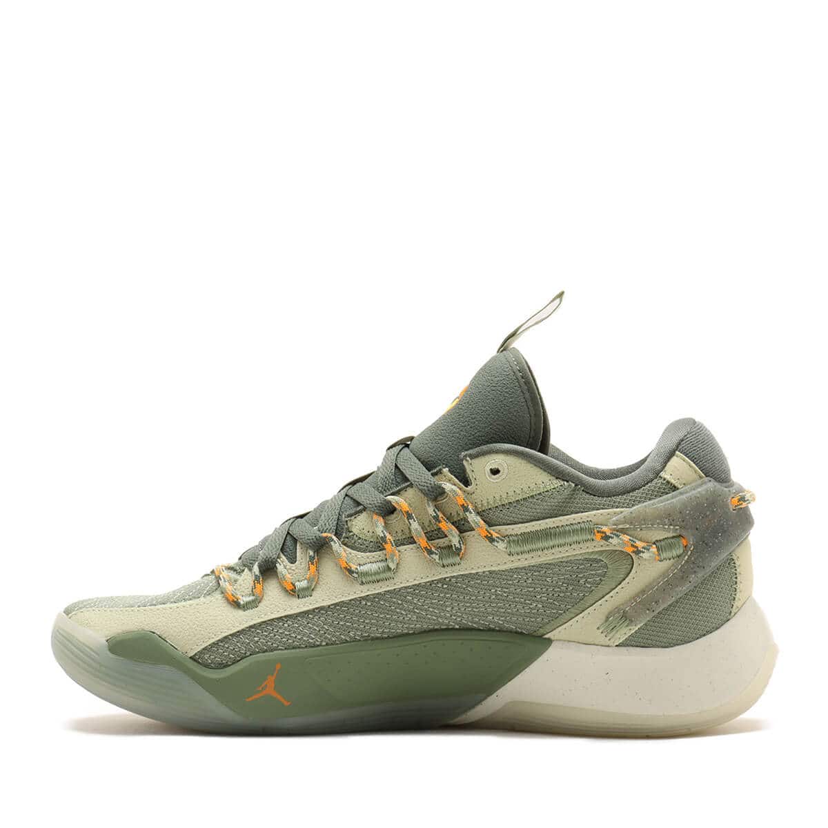 JORDAN BRAND JORDAN LUKA 2 S PF OLIVE AURA/VIVID ORANGE-OIL GREEN