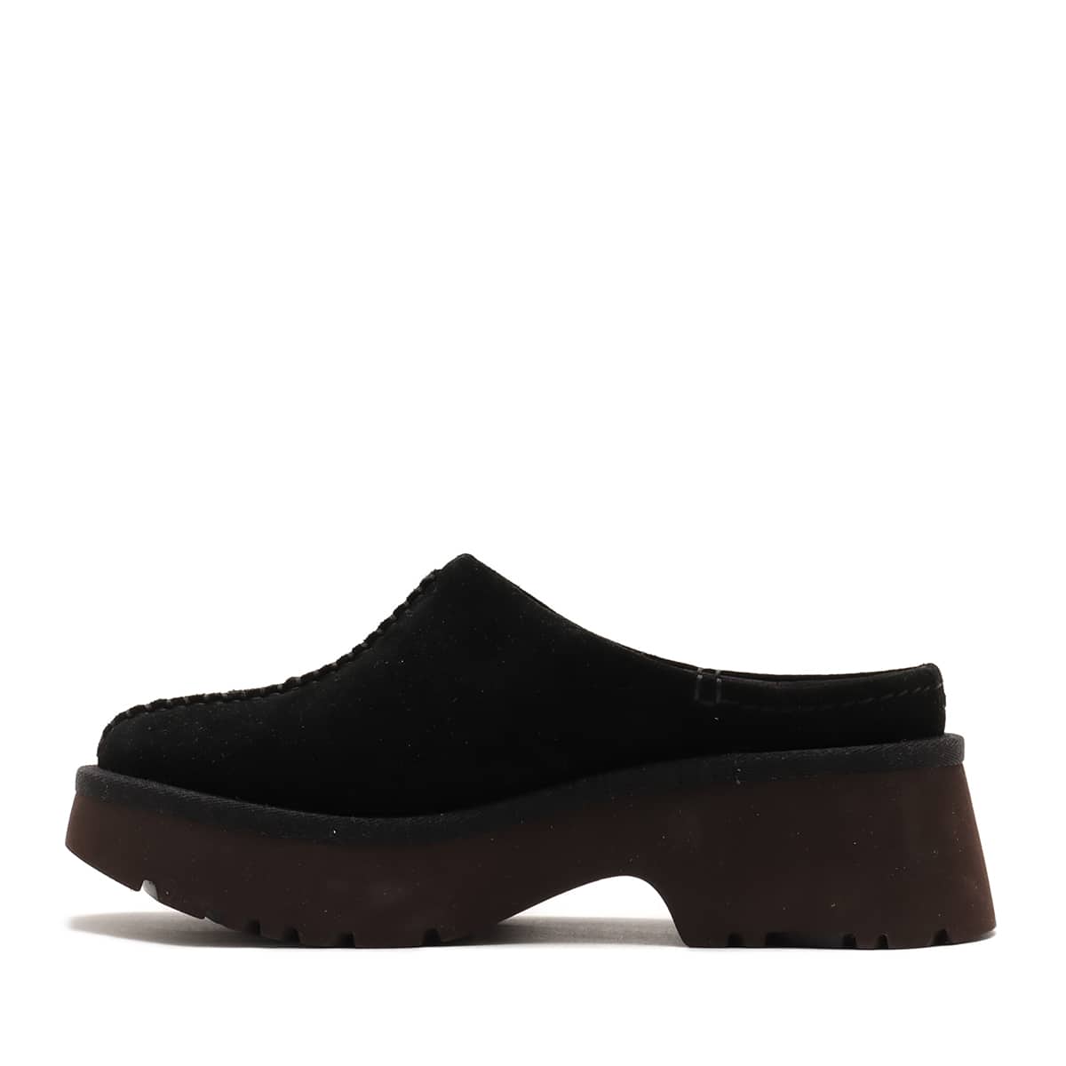UGG NEW HEIGHTS CLOG BLACK（アグ ニューヘイツ クロッグ-ブラック