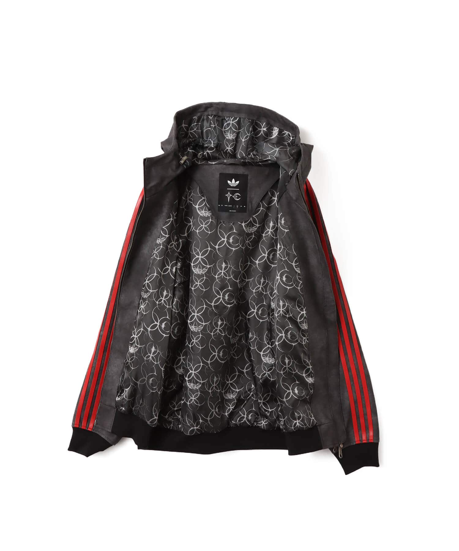 adidas THUG CLUB TEAMGEIST FAUX LEATHER JACKET ブラック