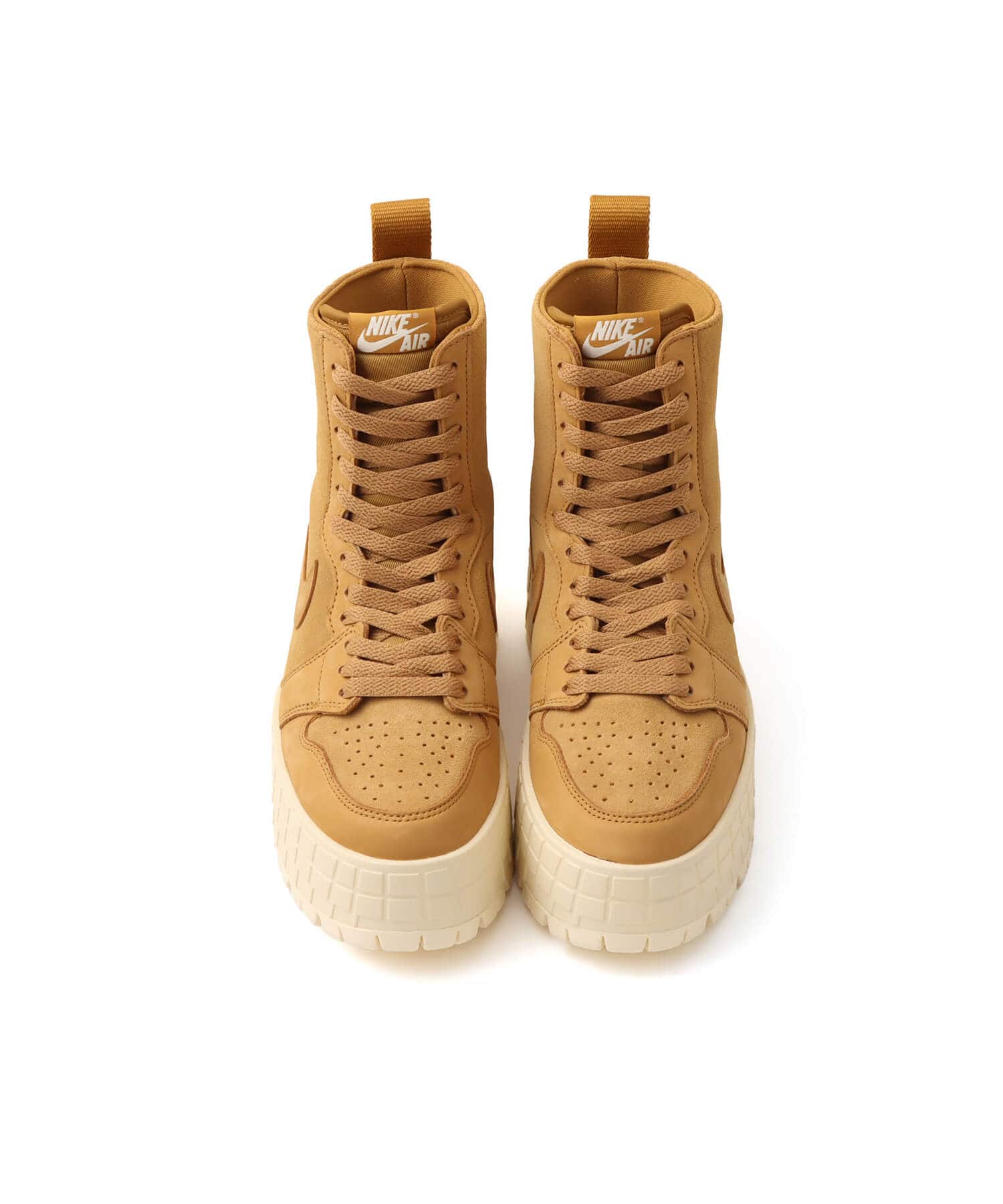 JORDAN BRAND WMNS AIR JORDAN 1 BROOKLYN WHEAT/MUSLIN-WHEAT