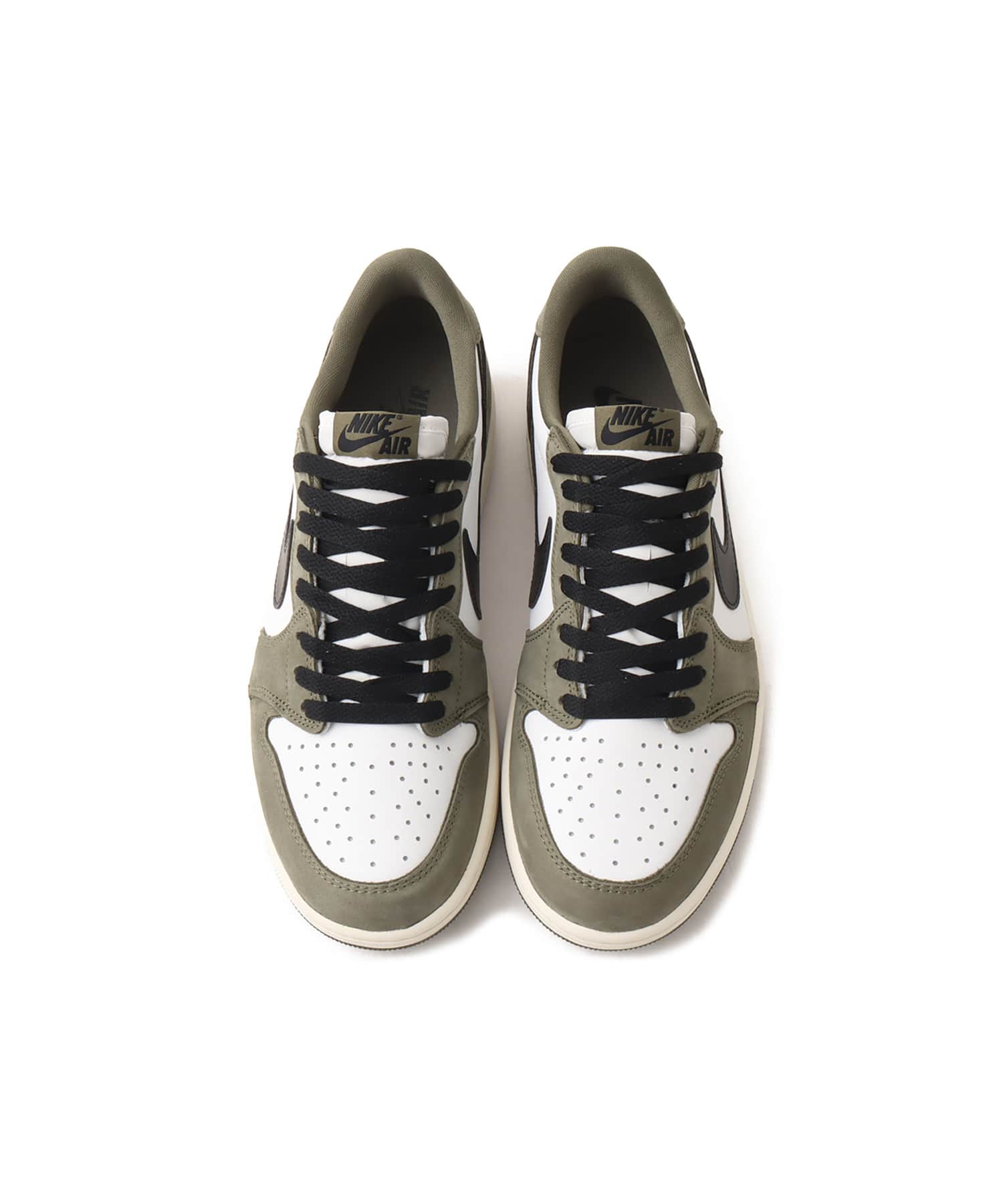 JORDAN BRAND AIR JORDAN 1 RETRO LOW OG MEDIUM OLIVE/BLACK-SUMMIT