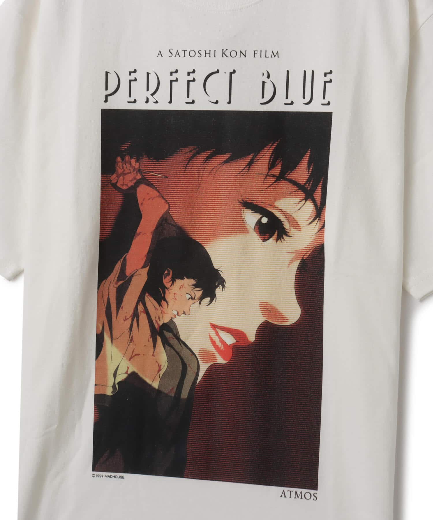 PERFECT BLUE x atmos T-shirt 2 WHITE（パーフェクト ブルー x