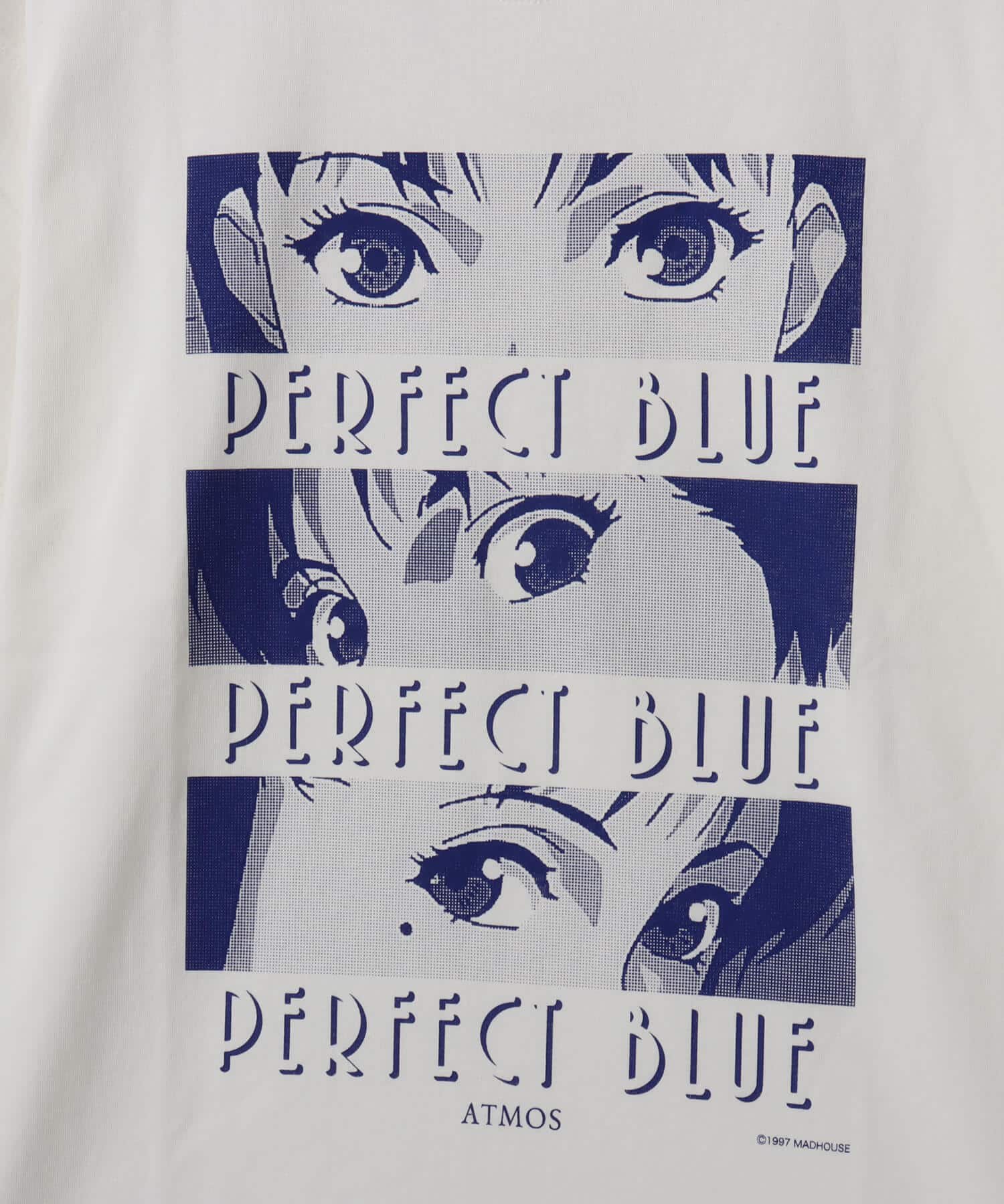 PERFECT BLUE x atmos T-shirt 4 WHITE（パーフェクト ブルー x